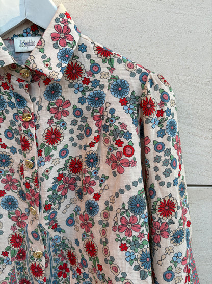 JOSEPHINE. Blusa fluida estampada