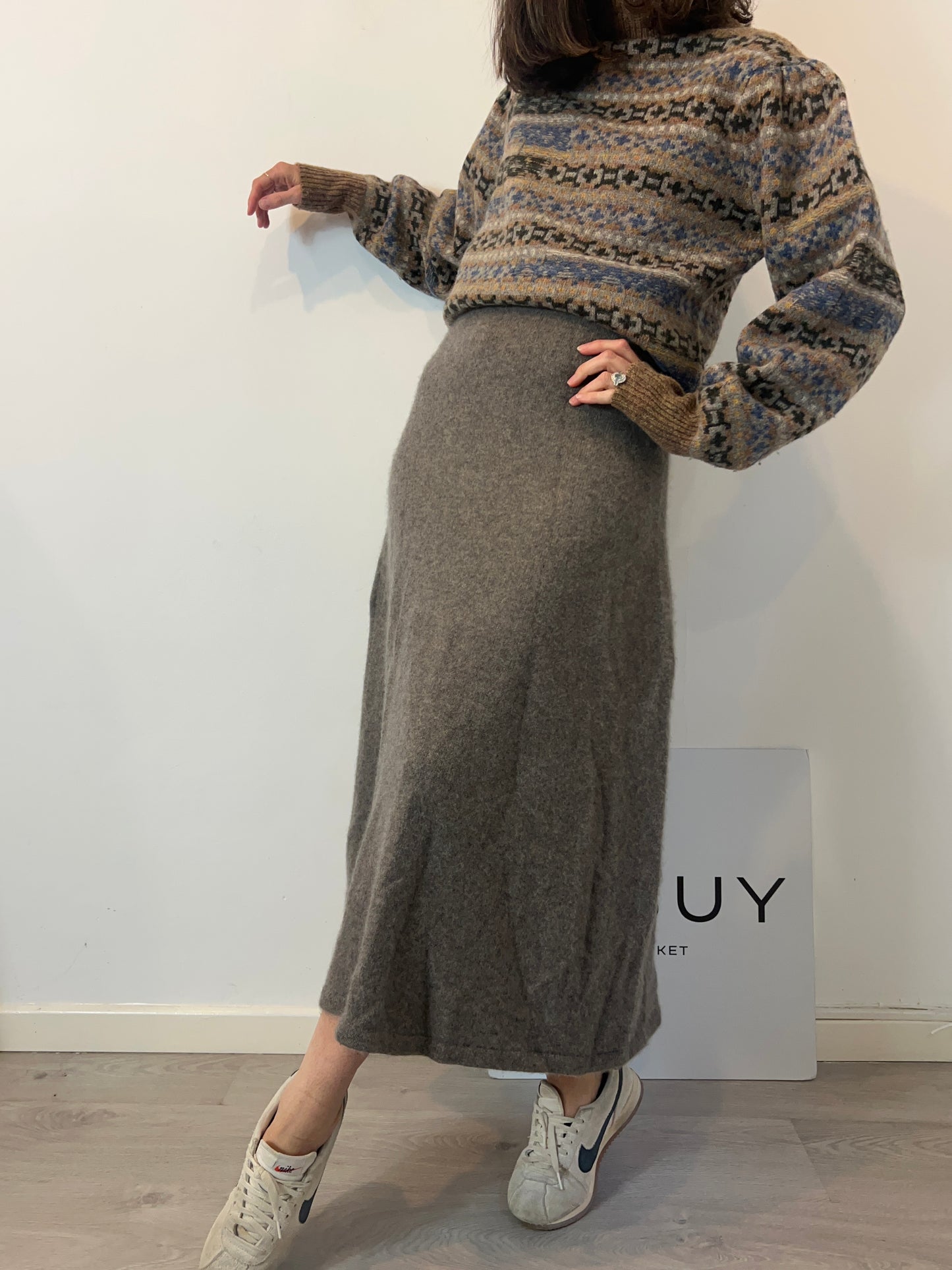 SOPHIE &amp; LUCIE. Long animal print jumpsuit. T 36