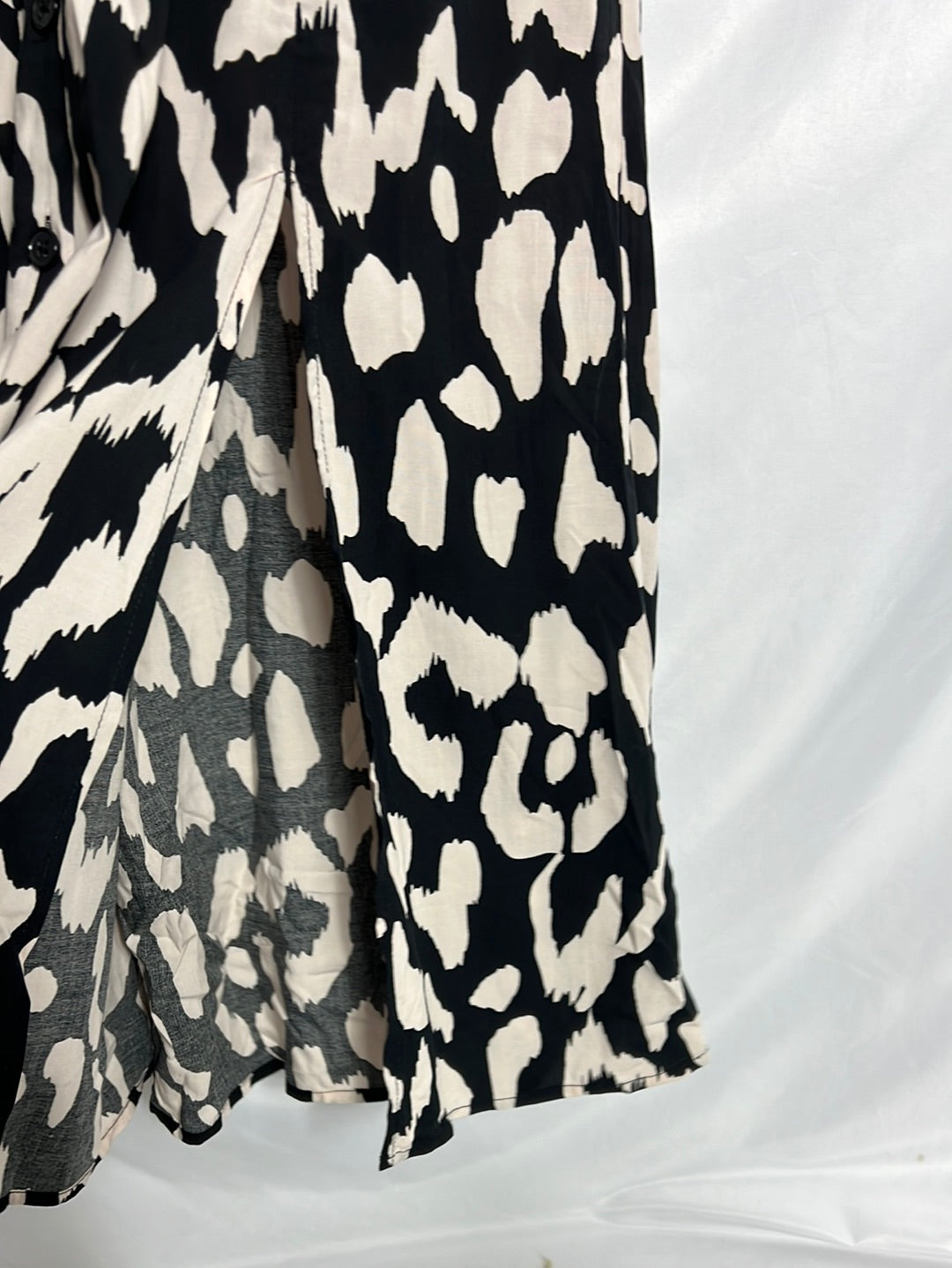 MANGO. Vestido midi aperturas . T S