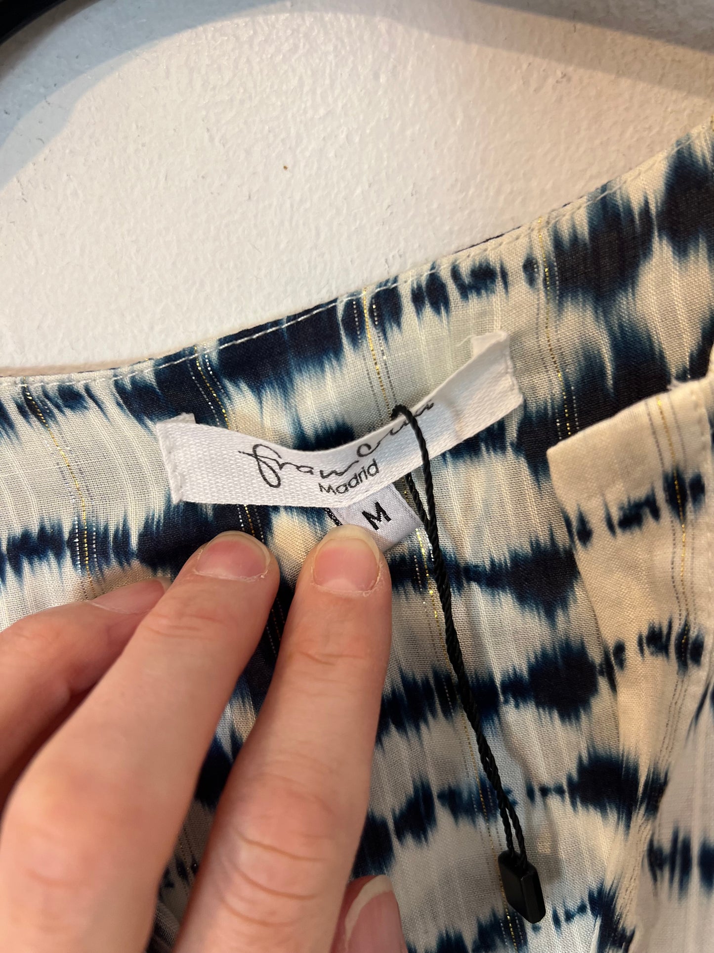 FRAMBUÁ. Blusa tie dye mangas T.m