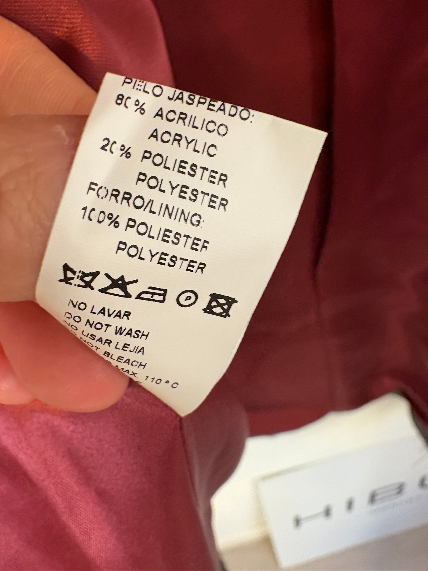 MAROLA. Mustard textured wool skirt. S/M