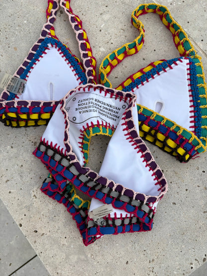 Bikini croché colores