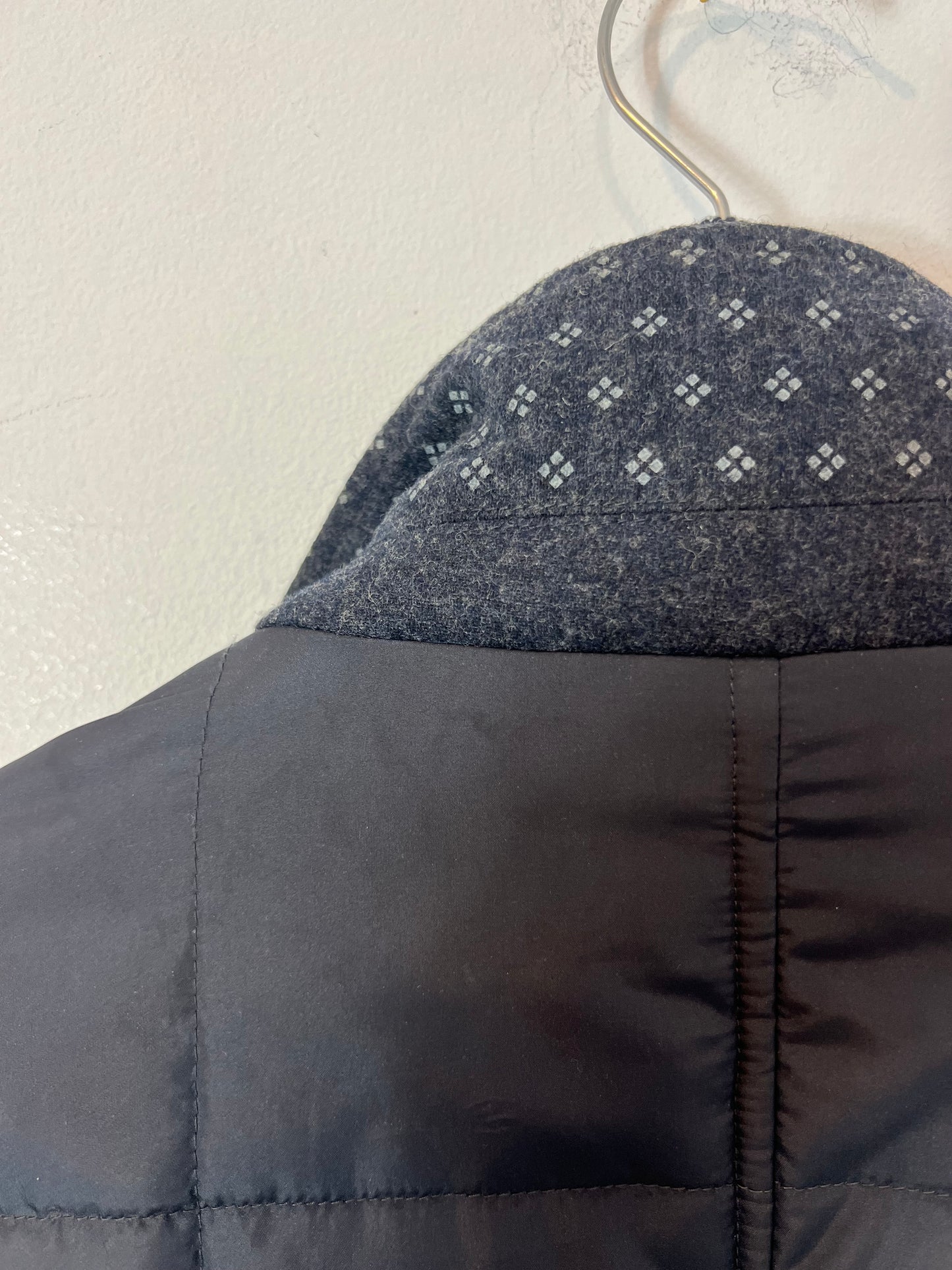 EMIDIO TUCCI. Men's blue double-textured jacket. TM