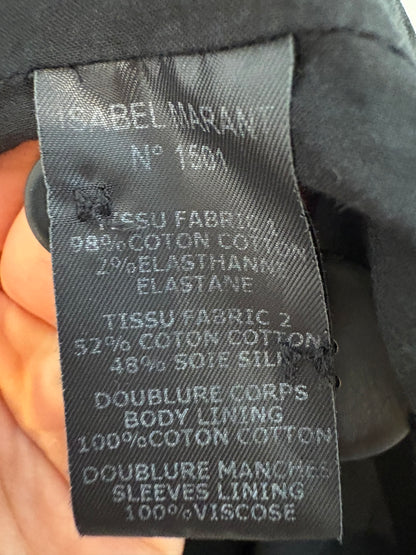 ISABEL MARANT ÉTOILE. Blazer denim detalle solapa