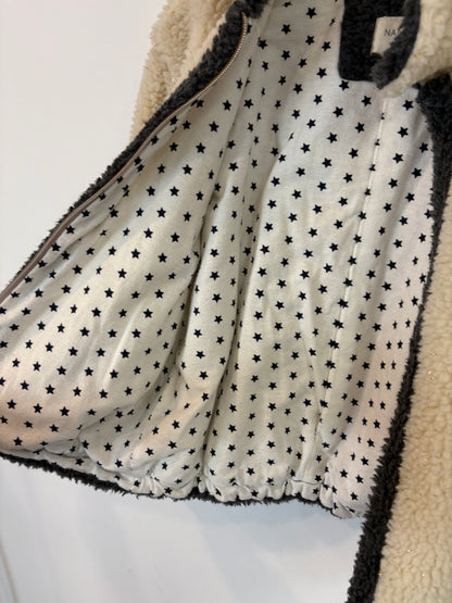 NANOS. Chaqueta borrego hilos brillo. T 14 años (xs/s)