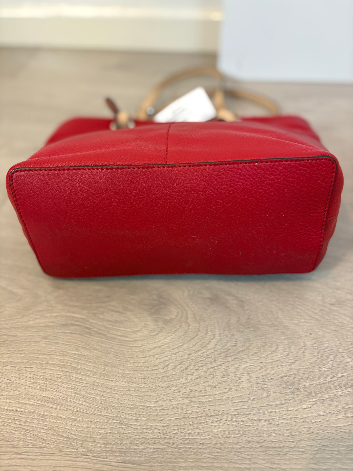 MICHAELKORS. Bolso rojo piel
