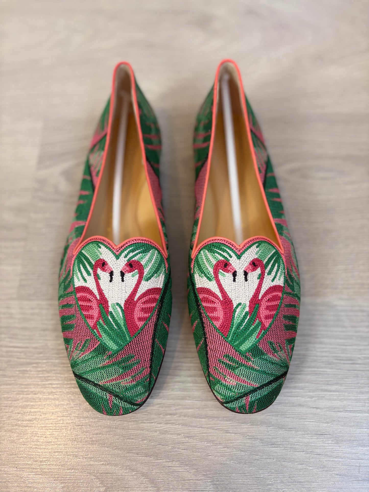 CHARLOTTE OLYMPIA. Zapato smoking siippers flamencos