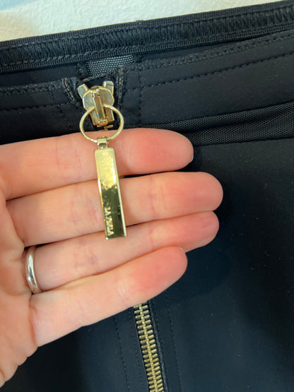 LA PERLA. Falda negra neopreno  T.36