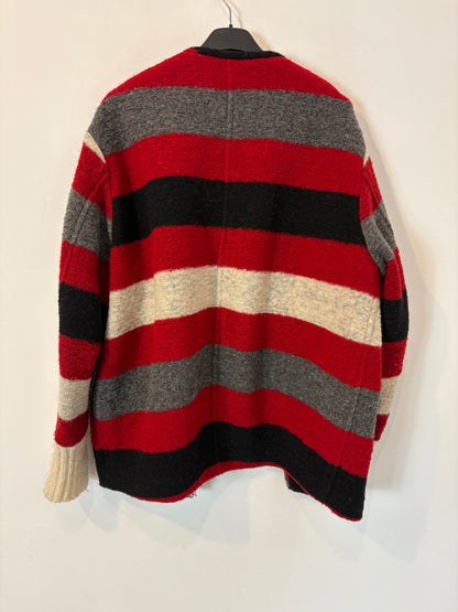 ISABEL MARANT ÉTOILE. Chaqueta tricolor lana