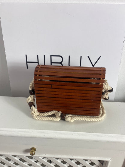 Bolso madera marrón – Hibuy market
