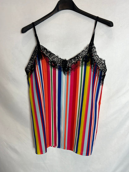 OTHER. Striped lingerie top. TS