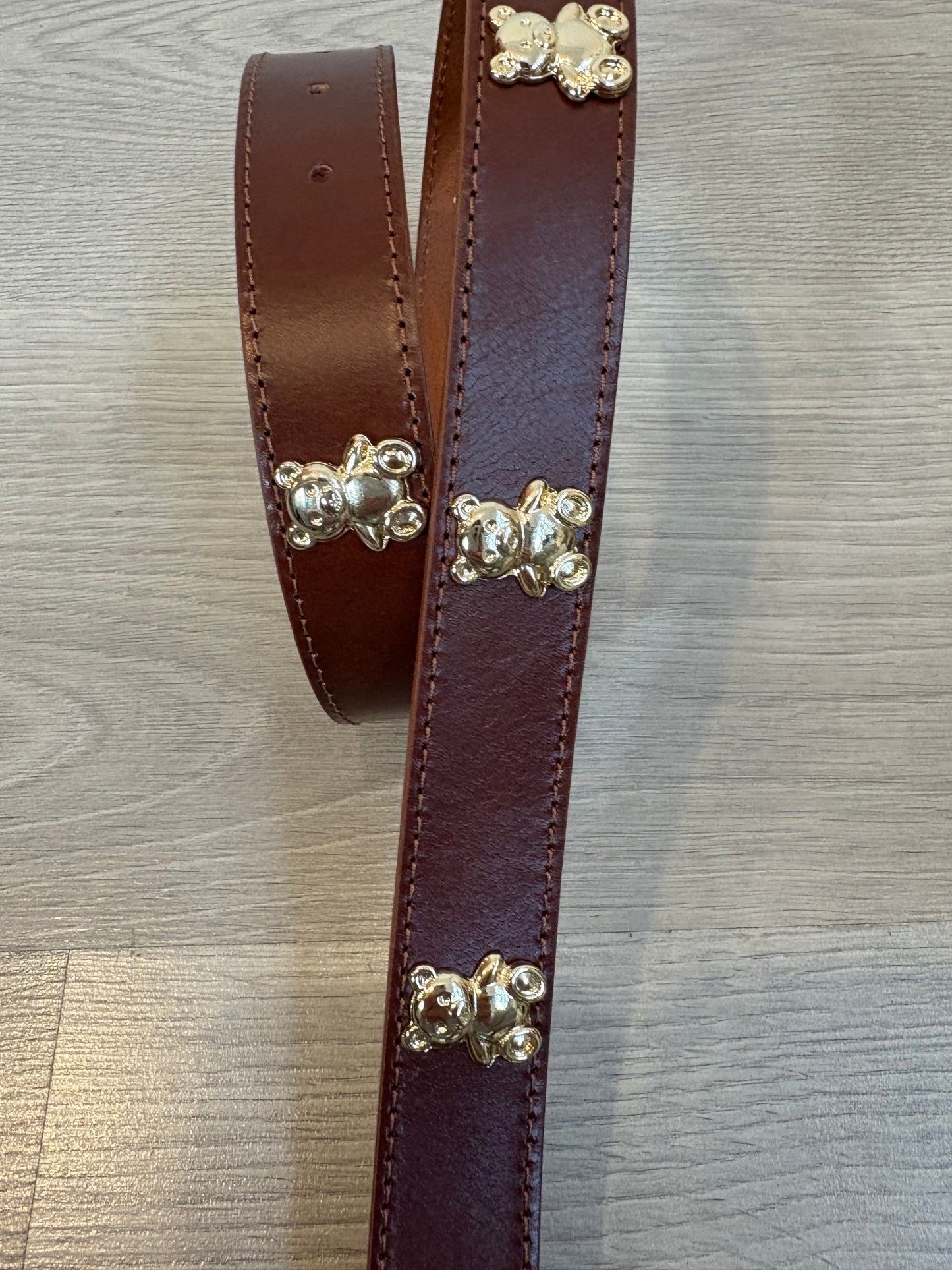 MOM´S GOODS. Cinturón teddy hebilla forrada