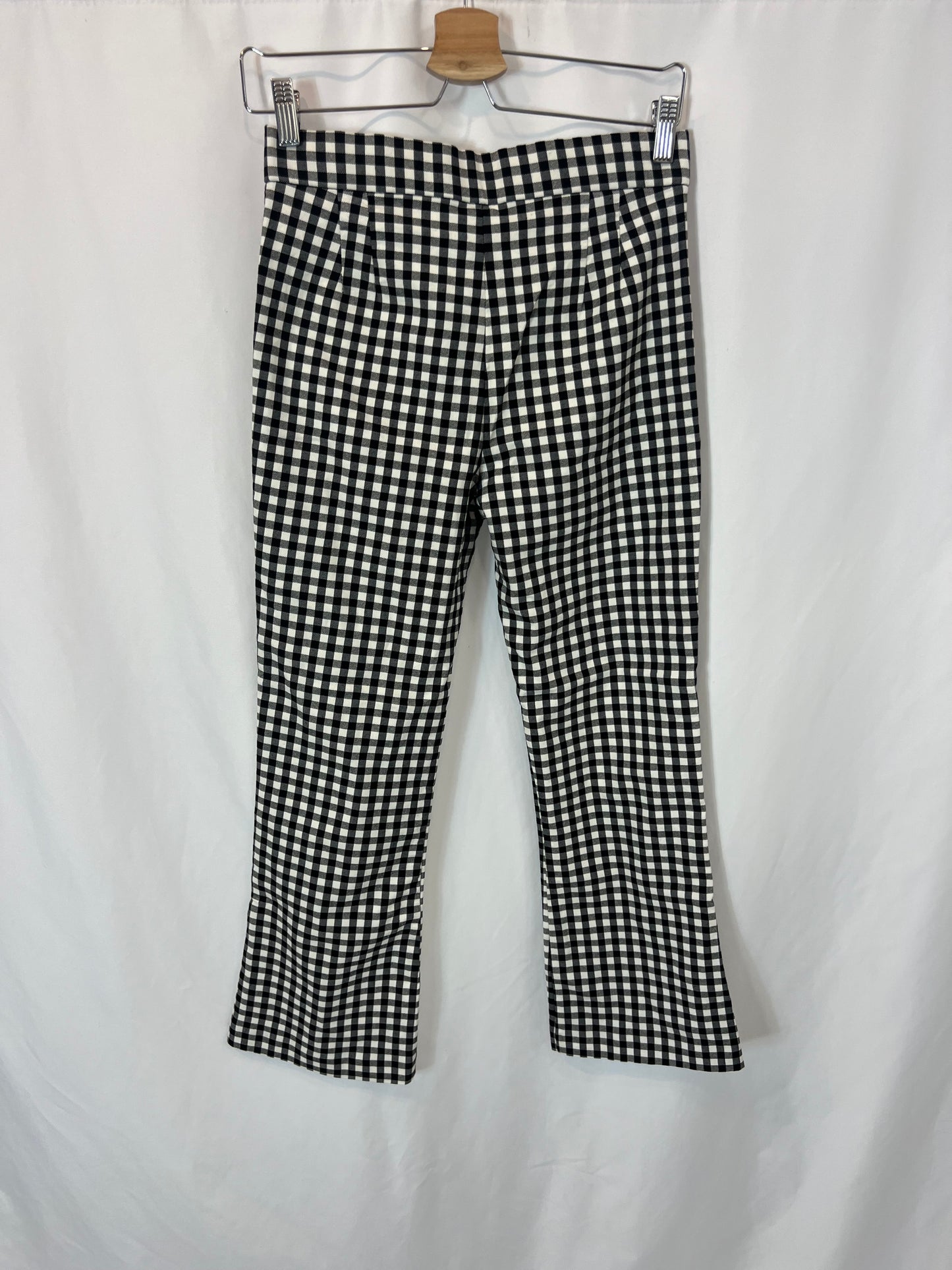 ZARA. Pantalón cuadros vichy. T M