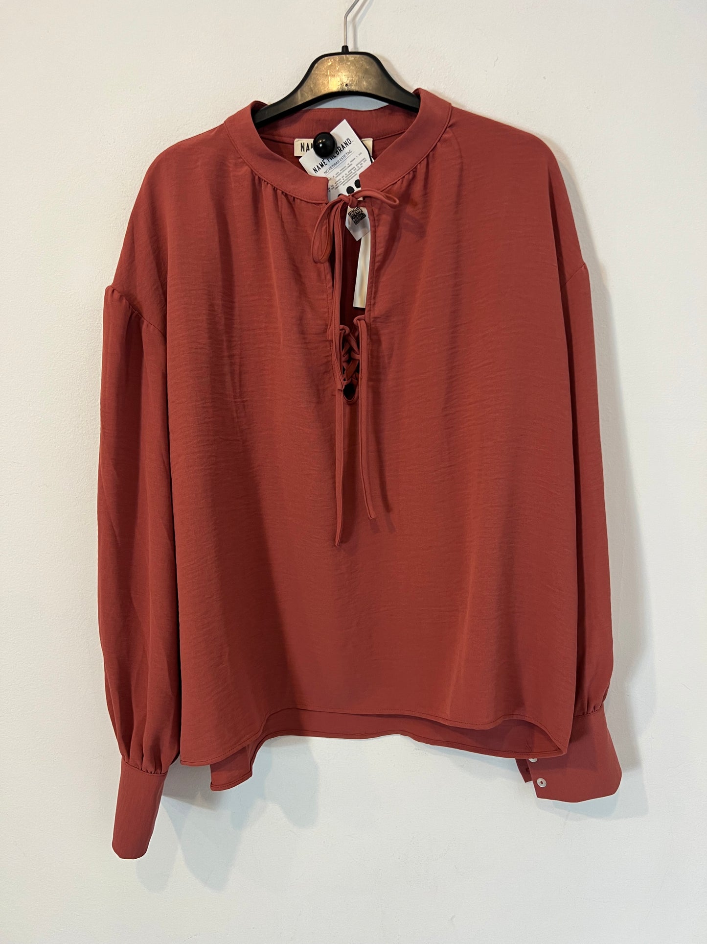 NAME THE BRAND. Flowy rope blouse. TM