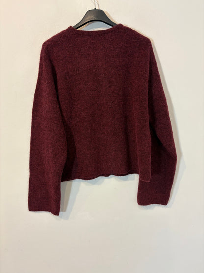 &OTHER STORIES. Chaqueta burdeos con alpaca