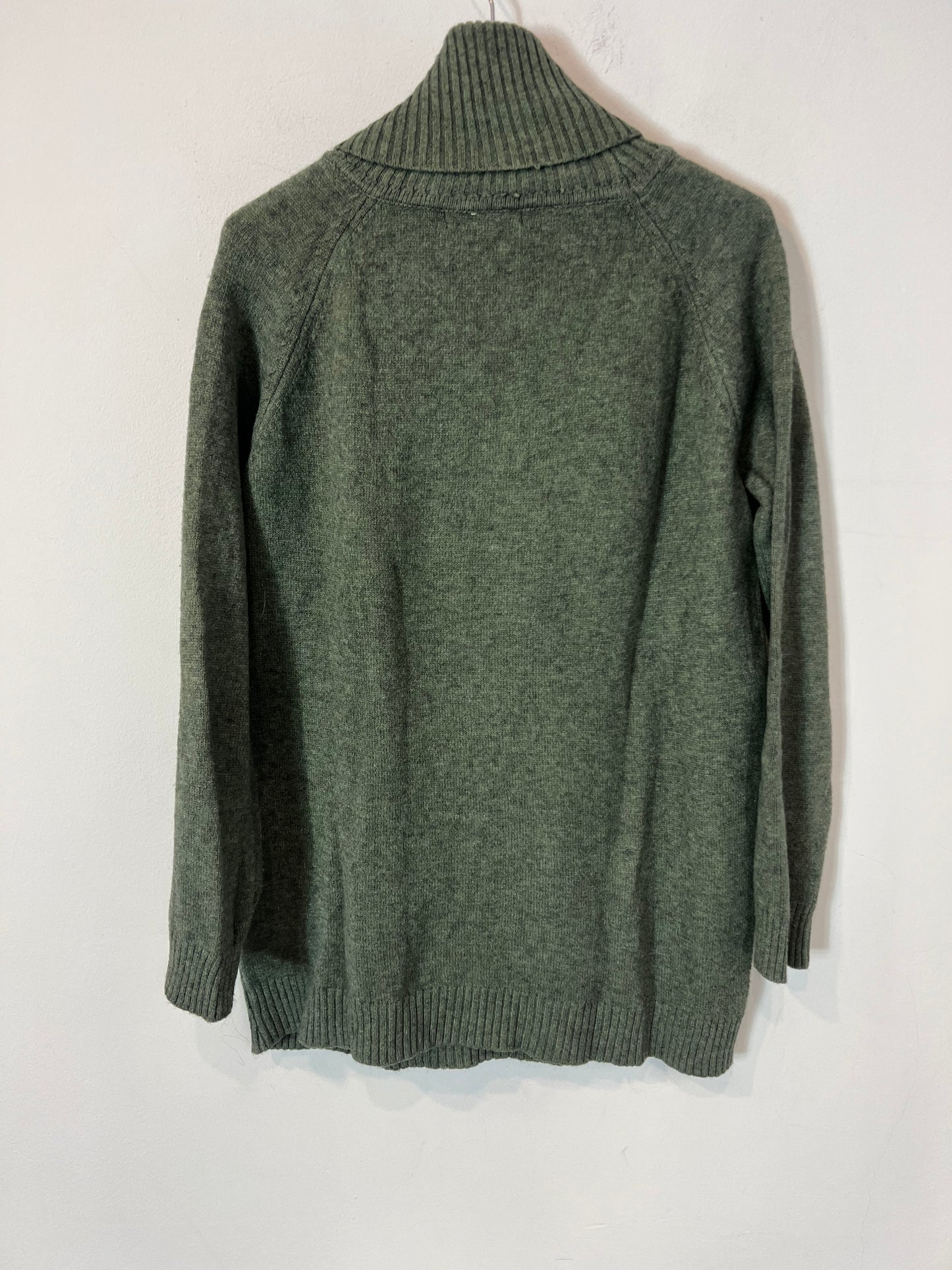 MONISQUI. Jersey verde bolsillo T.u(s)