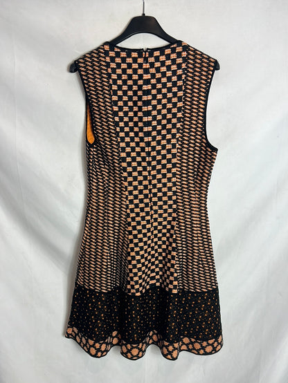MISSONI. Vestido corto textura. T  44(38)