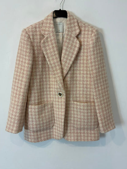 Blazer tonos pastel lana