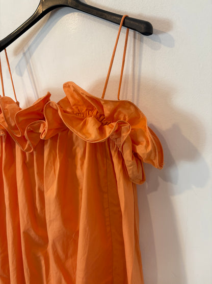 OTHERS. Long knit dress with neckline detail. TS