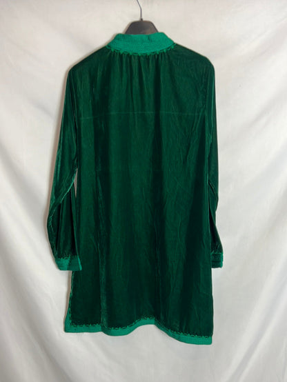 OTRAS. Chaqueta/vestido terciopelo. T S