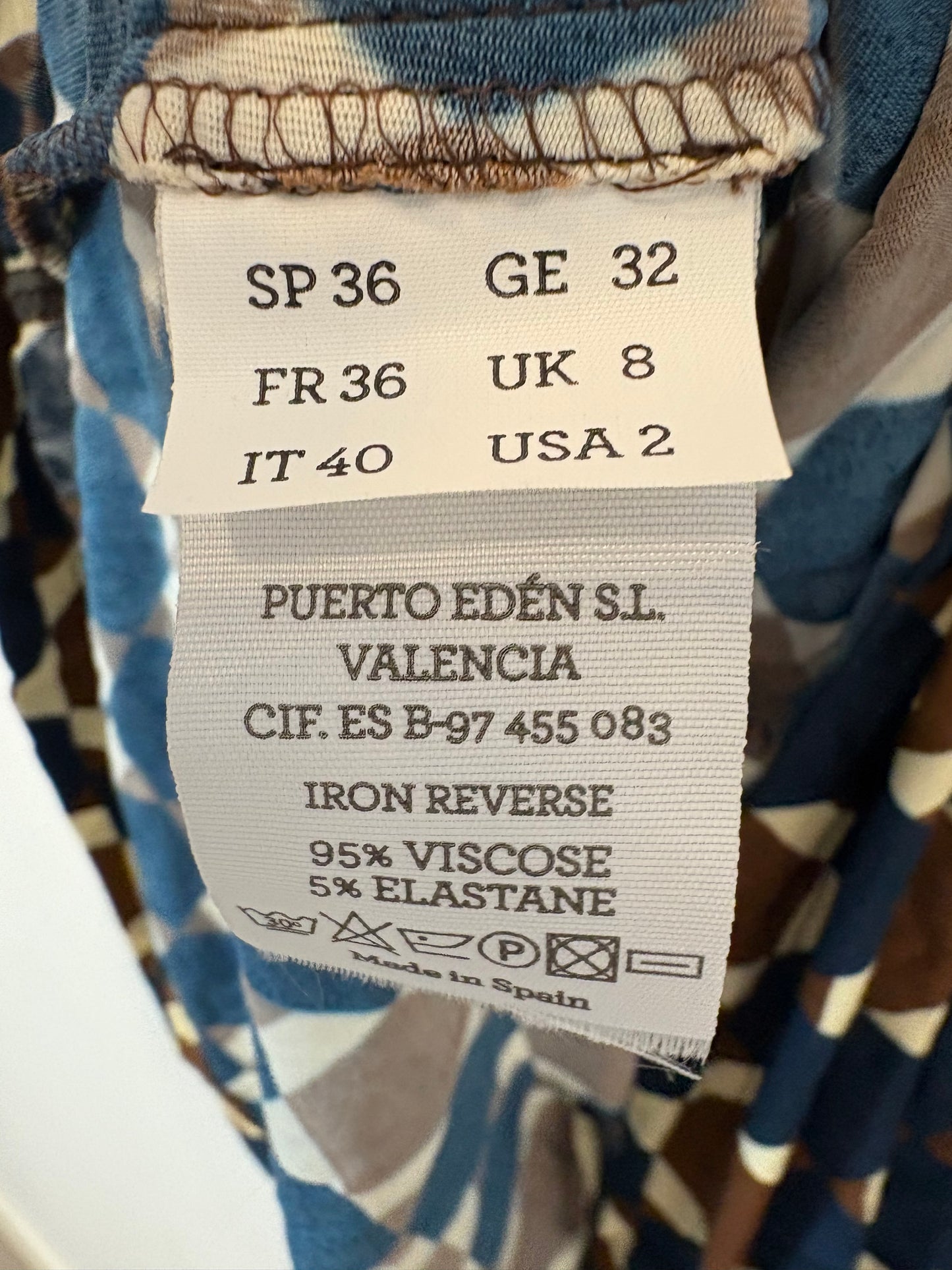 SIYU. Conjunto estampado retro