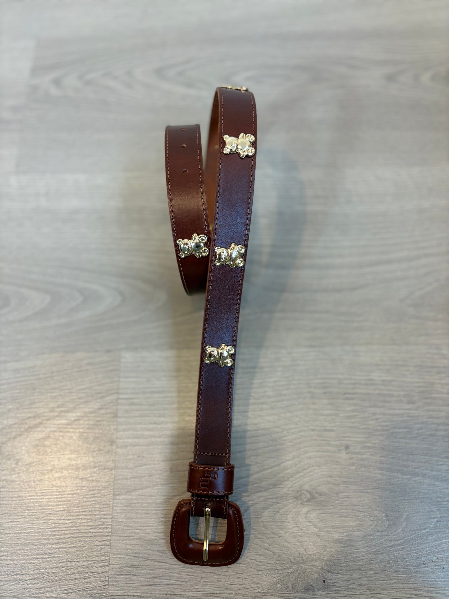 MOM´S GOODS. Cinturón teddy hebilla forrada