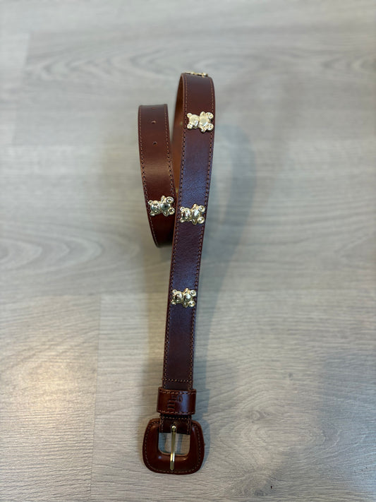 MOM´S GOODS. Cinturón teddy hebilla forrada