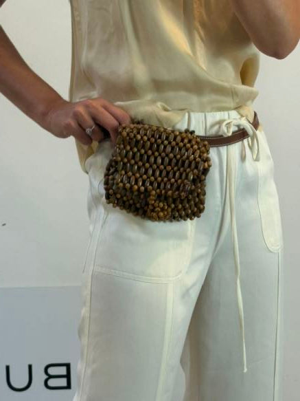 ZARA. riñonera/bolso  bolitas