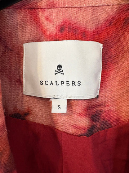SCALPERS. Total look lino estampado. T S