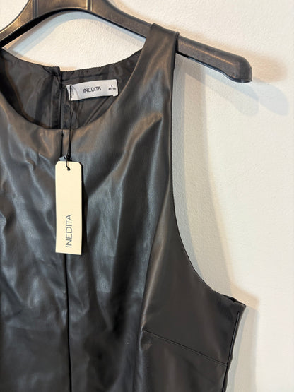 INEDITA. Conjunto negro efecto piel