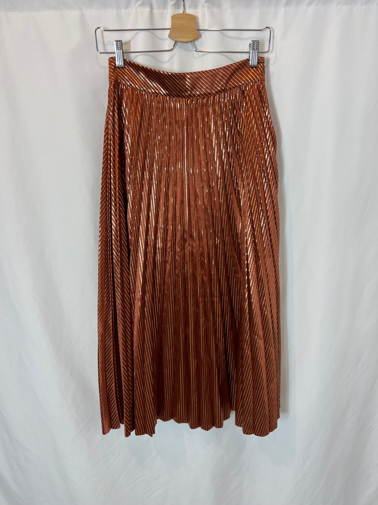 UTERQÜE. Ts pleated tile skirt