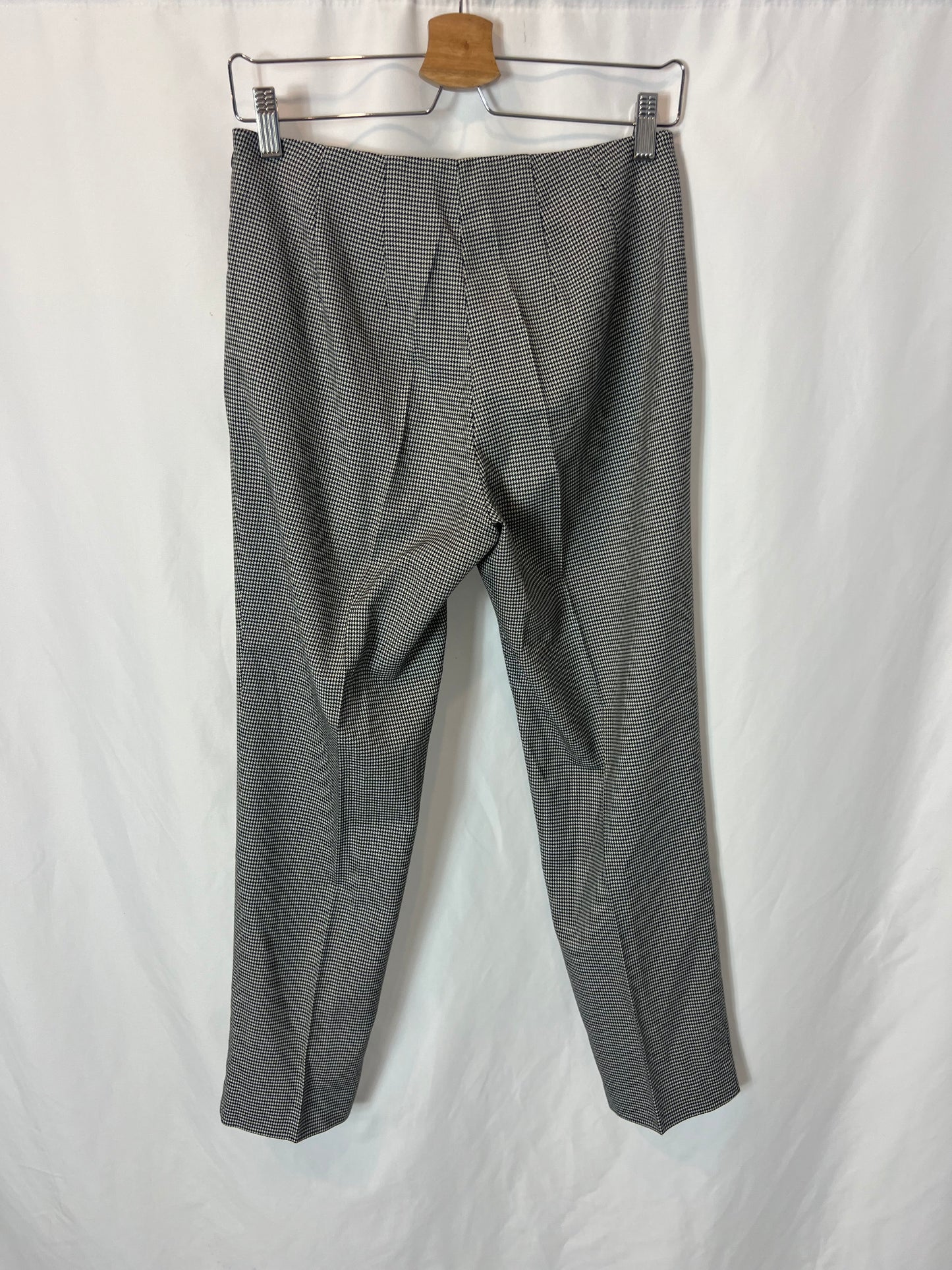 COMPTOIR DES COTONNIERS. Houndstooth pleated trousers. T.S.