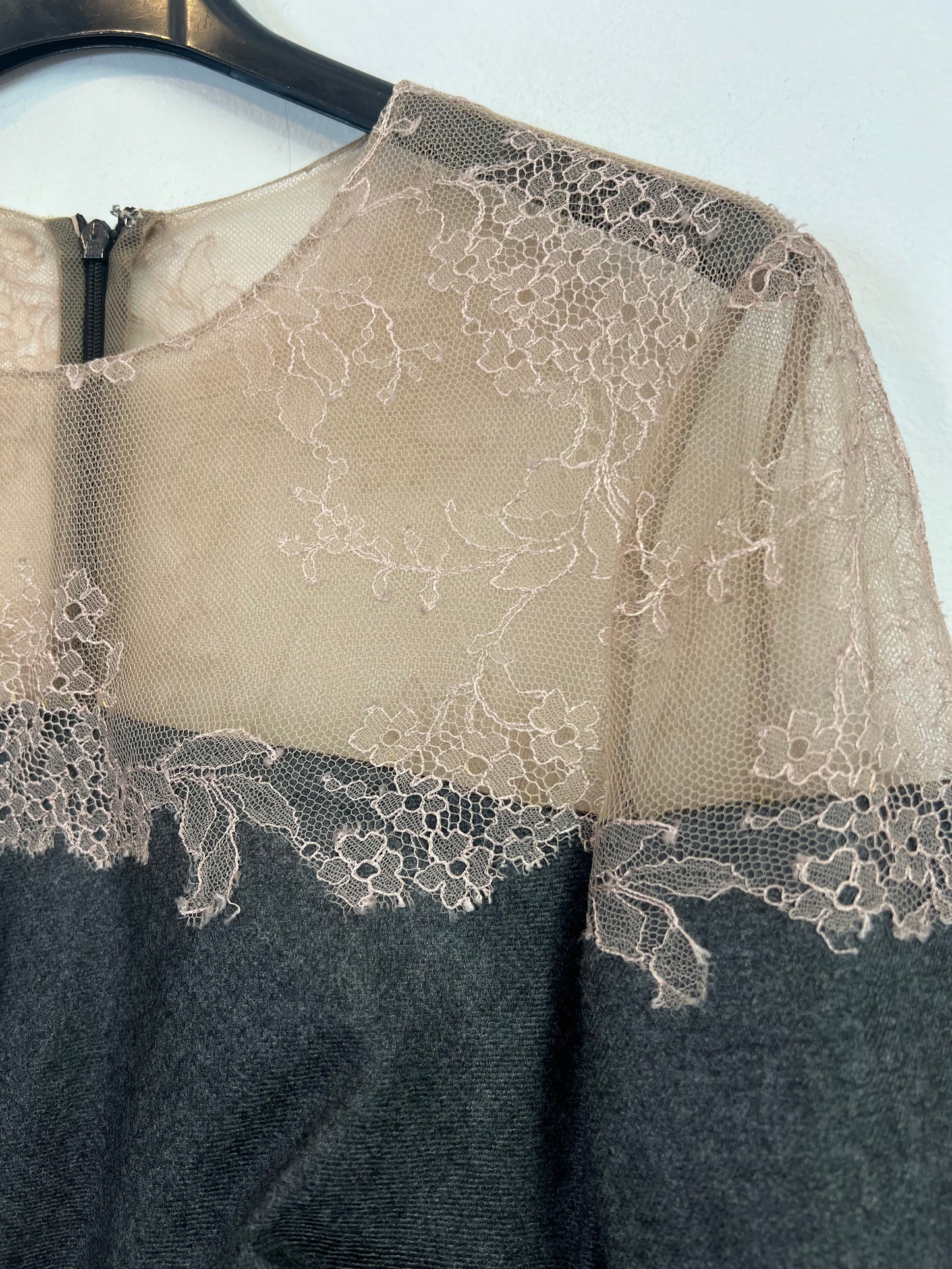 VALENTINO. Vestido midi vintage. T S