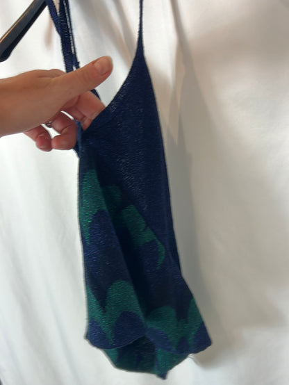 NÍCOLI. Top punto hilos brillo. T S