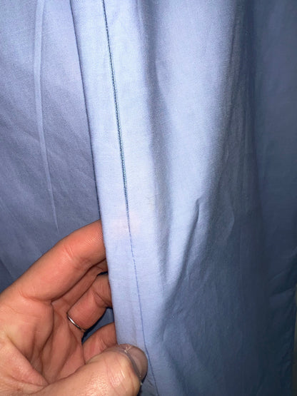 BETOLAZA. Light blue ruffle midi dress. T.S.