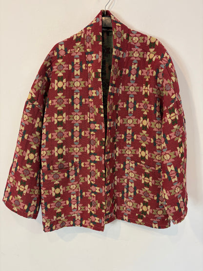 FRENCHY MADRID. Chaqueta estampada textura
