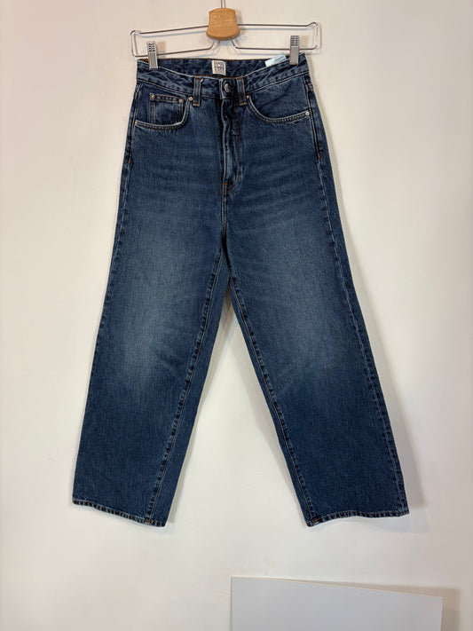 TOTÉME. Denim recto pata ancha