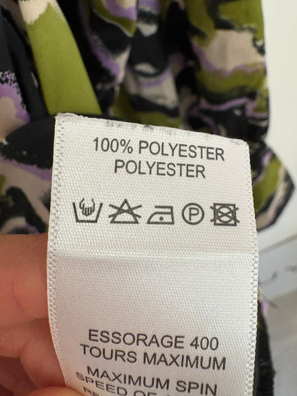 NURIA COBO. Blusa estampada fluida