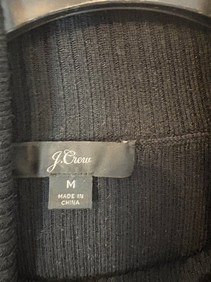 J.CREW. Jersey negro merino fluido. T M