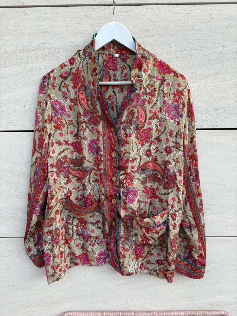 Conjunto fluido pijamero estampado
