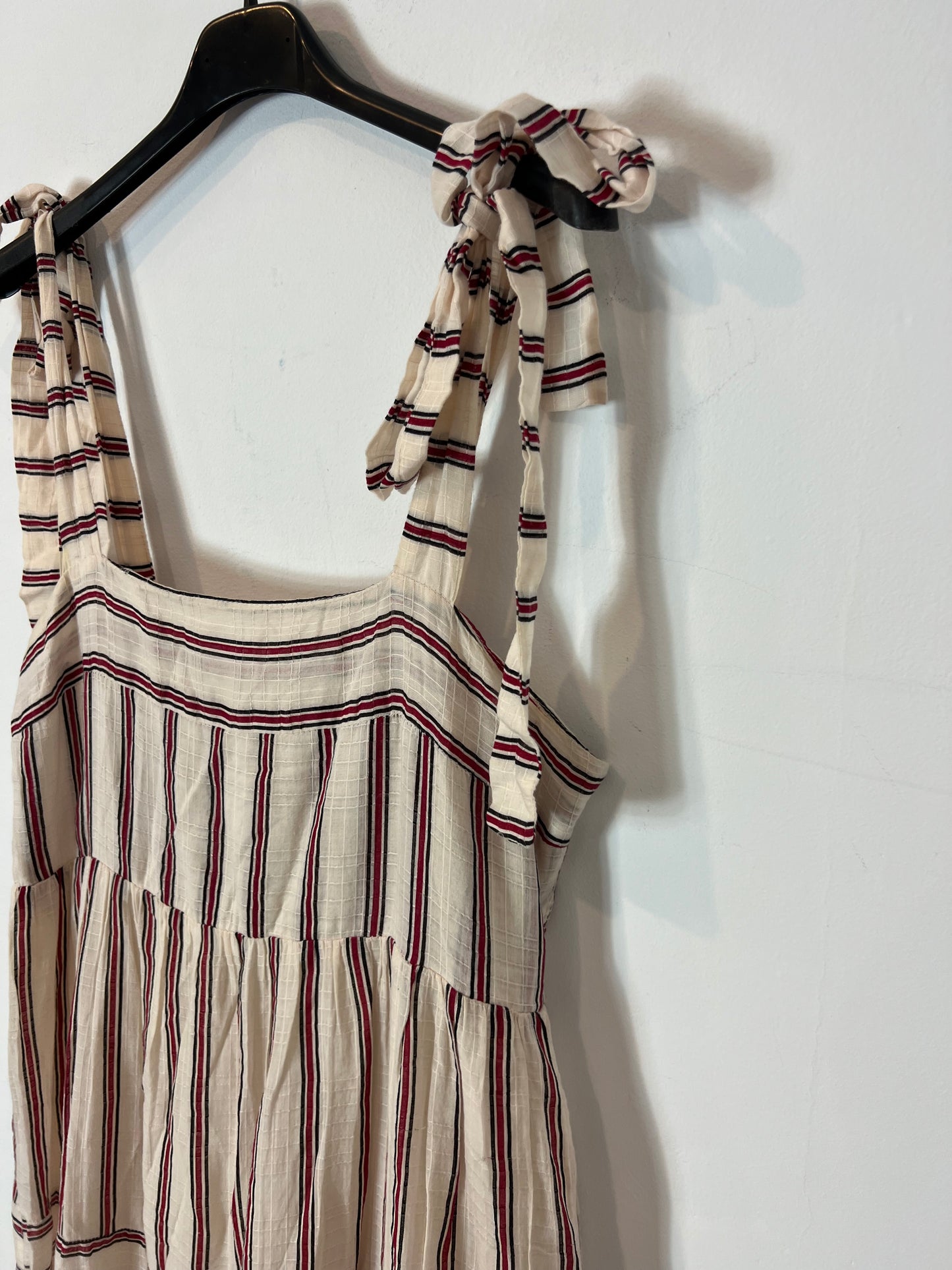 MANGO. Vestido largo rayas. T M