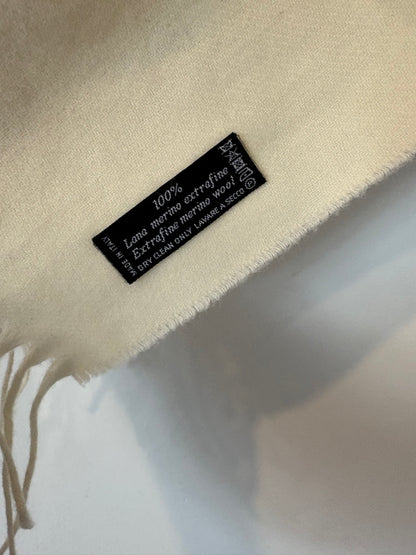 MOSCHINO. Bufanda lana logo