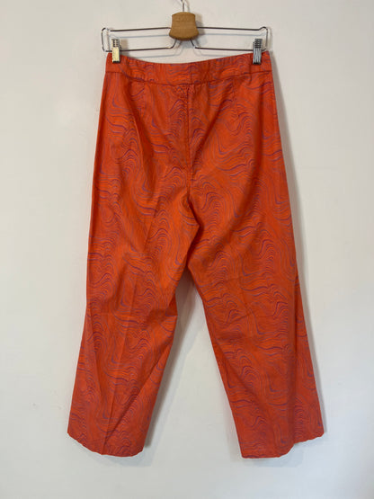 NÍCOLI. Pantalón ligero estampado retro. T 40
