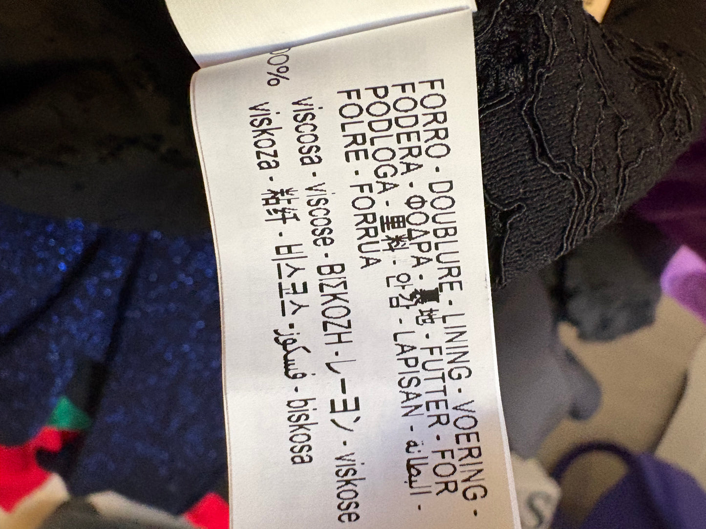 ZARA. Conjunto negro encaje