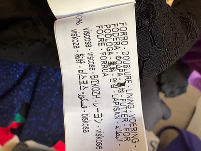 ZARA. Conjunto negro encaje