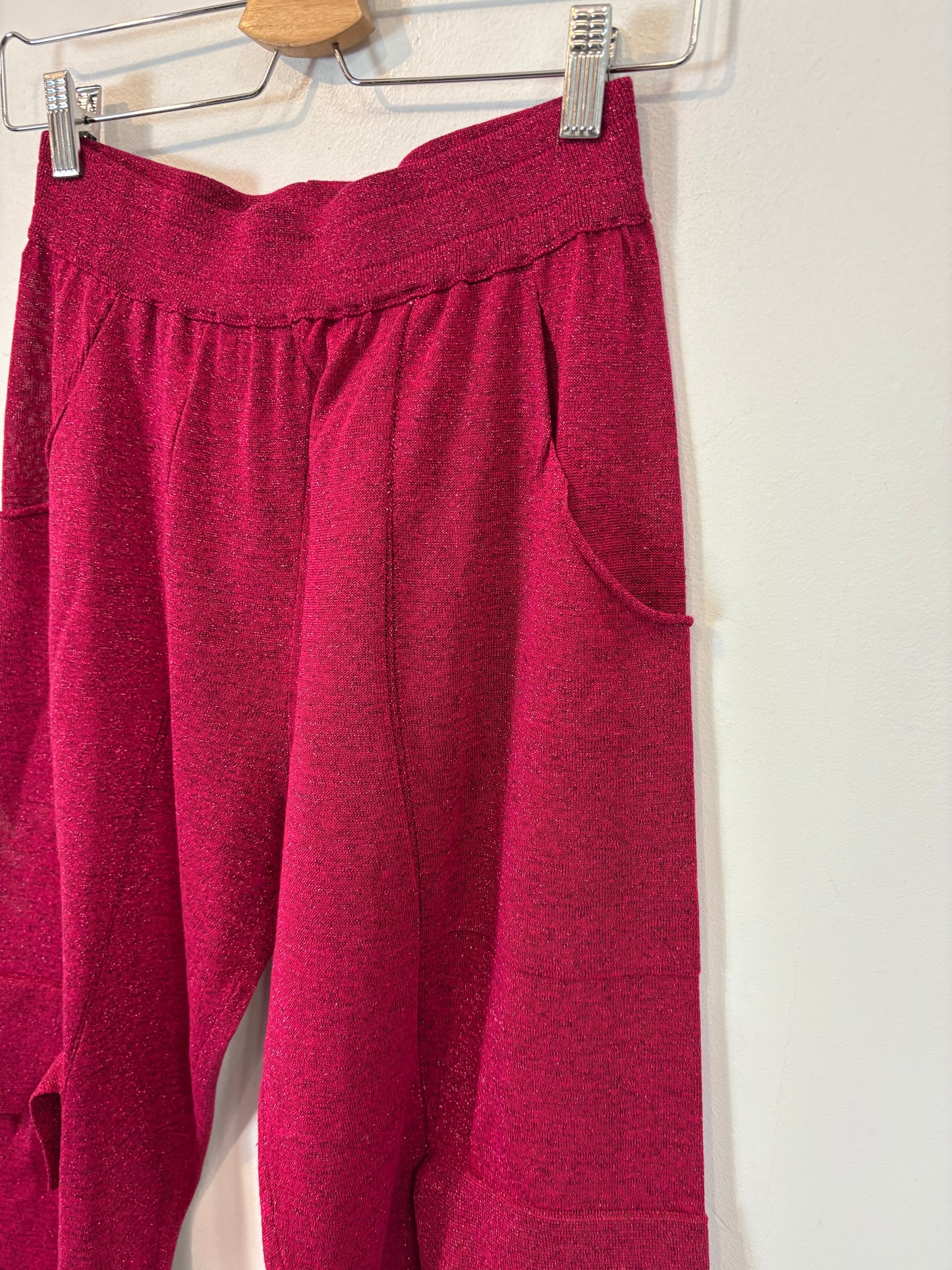 CIRCUS HOTEL. Pantalón fluido purpurina