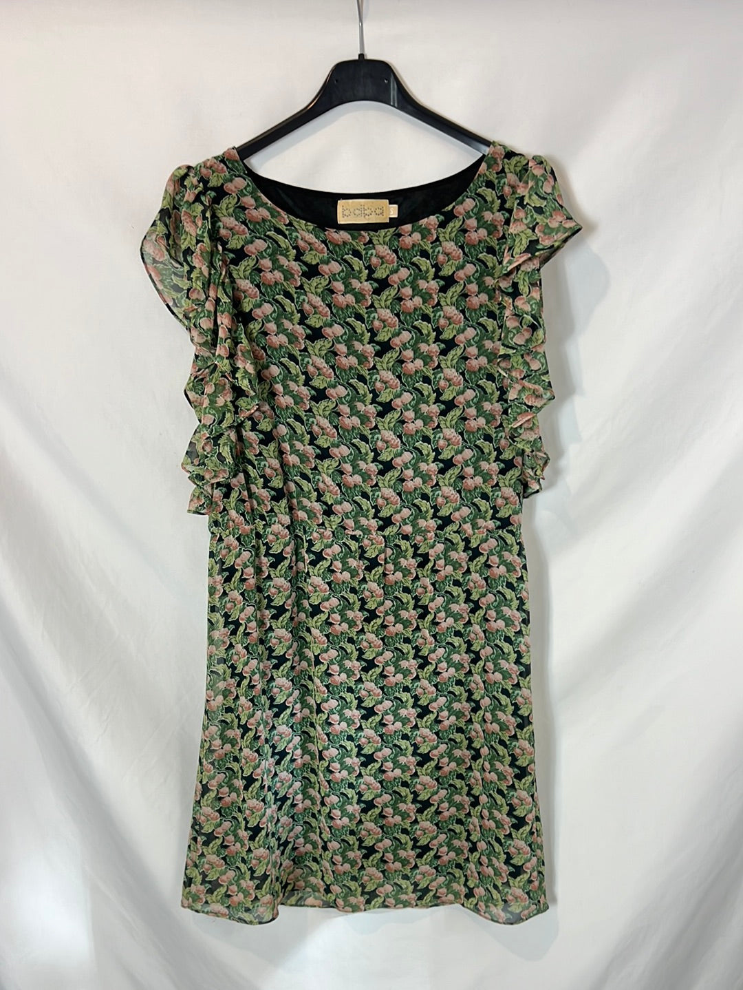 BDBA. Short floral print dress. TS