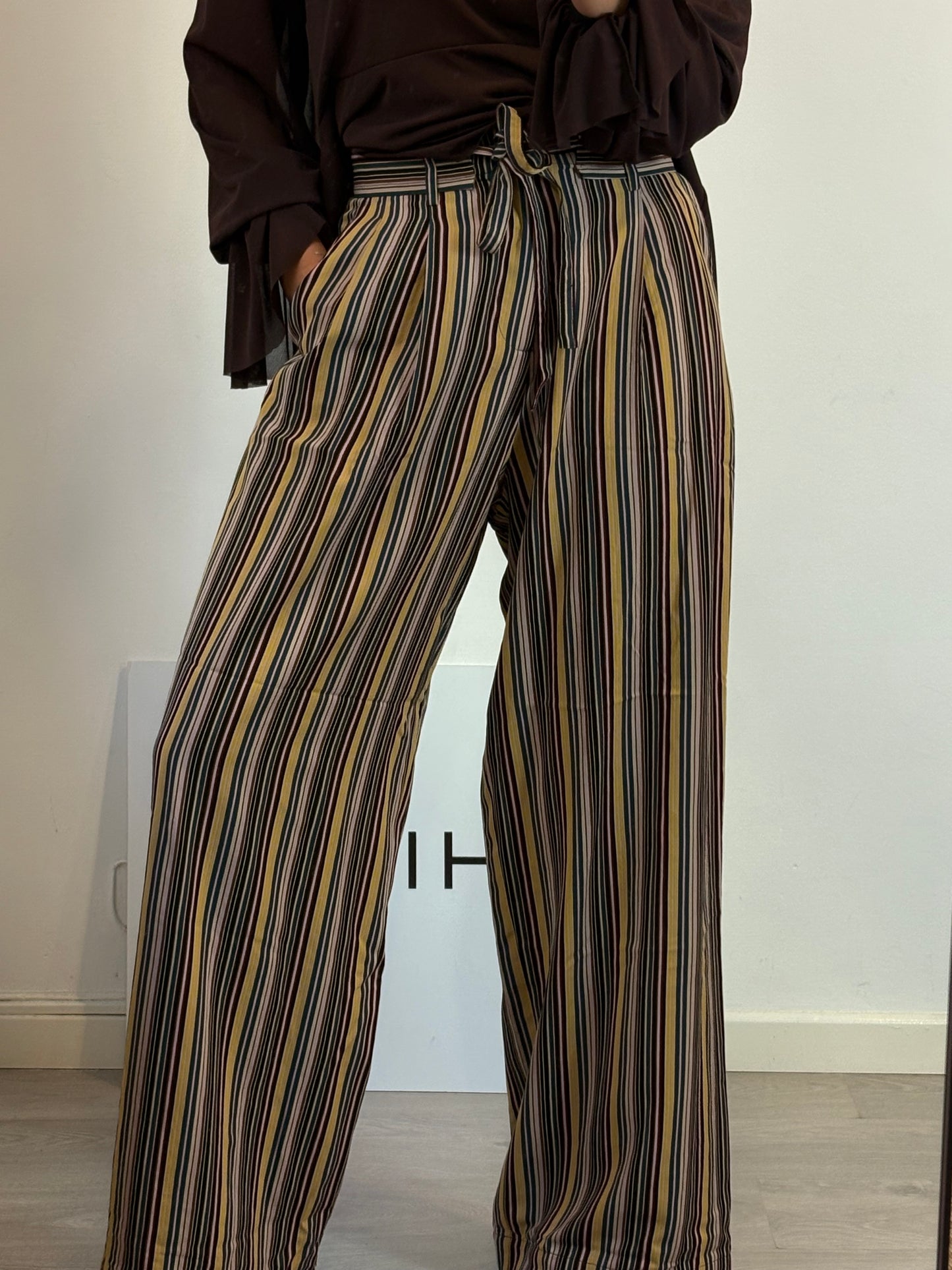 SHEIN. Burgundy Fringed Cardigan Tl