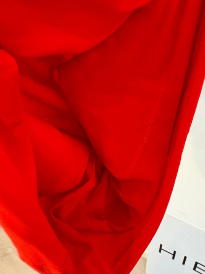 CORTANA. Falda midi asimétrica lana