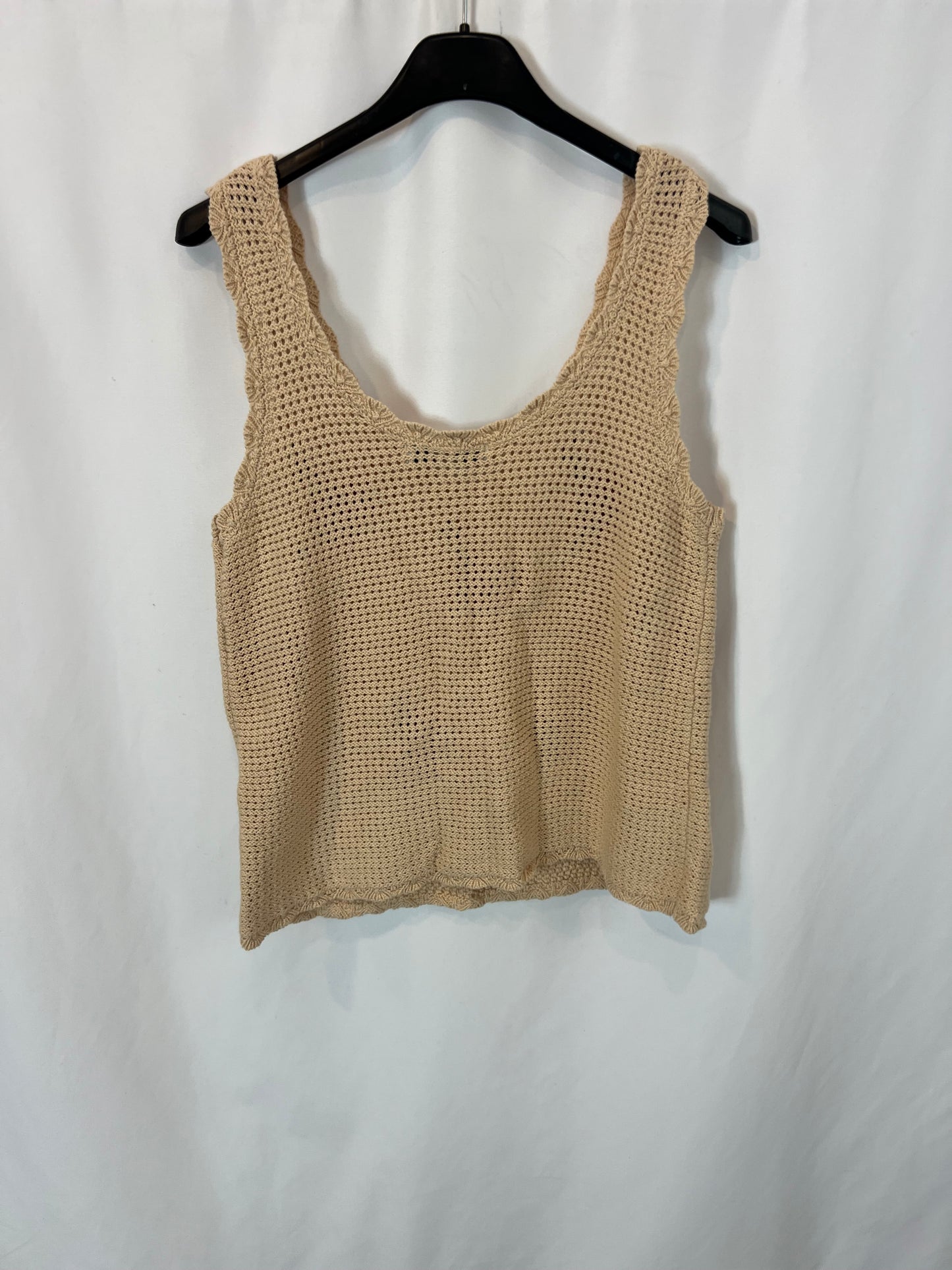 INTROPIA. Top crochet bordados. T XS